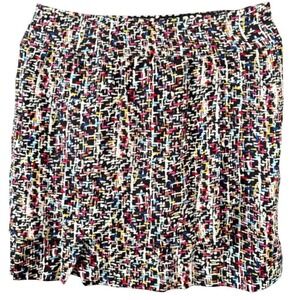 CABI Reversible 4-in-1 Mini Skirt or Top Y2K Geometric or Polka Dot Print SMALL